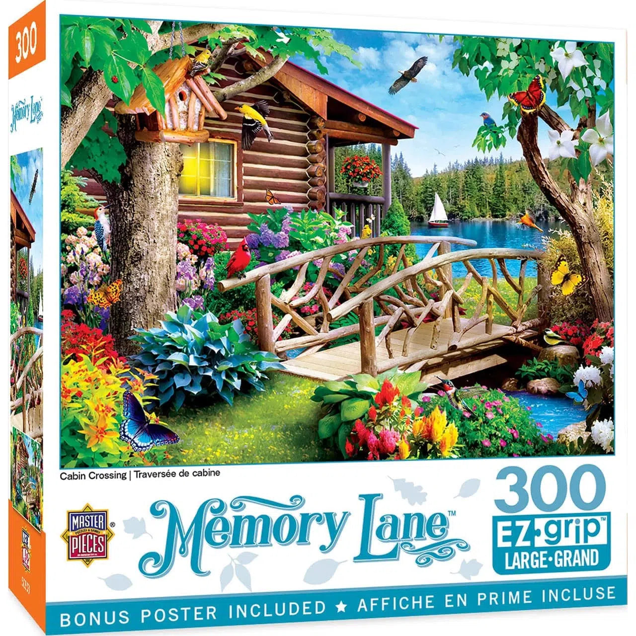 Memory Lane - Cabin Crossing - 300 Piece EzGrip Puzzle