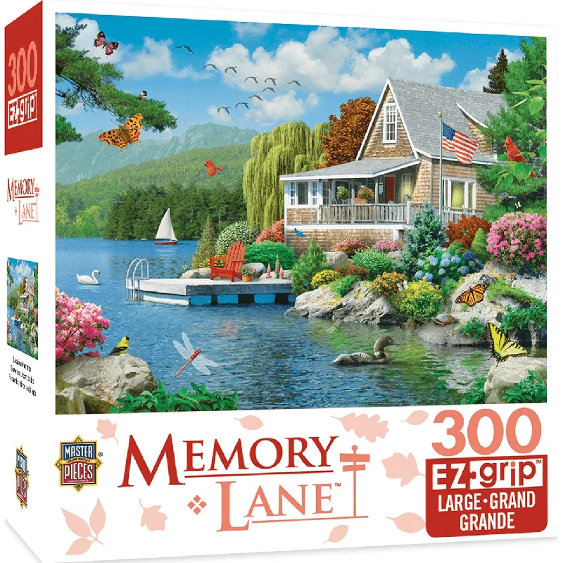 Memory Lane - Lakeside Memories - 300 Piece EzGrip Puzzle