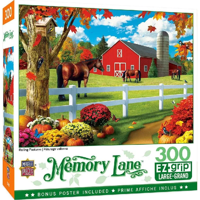 Memory Lane - Rolling Pastures - 300 Piece EzGrip Puzzle