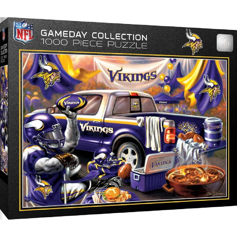 Minnesota Vikings Gameday - 1000 Piece Puzzle