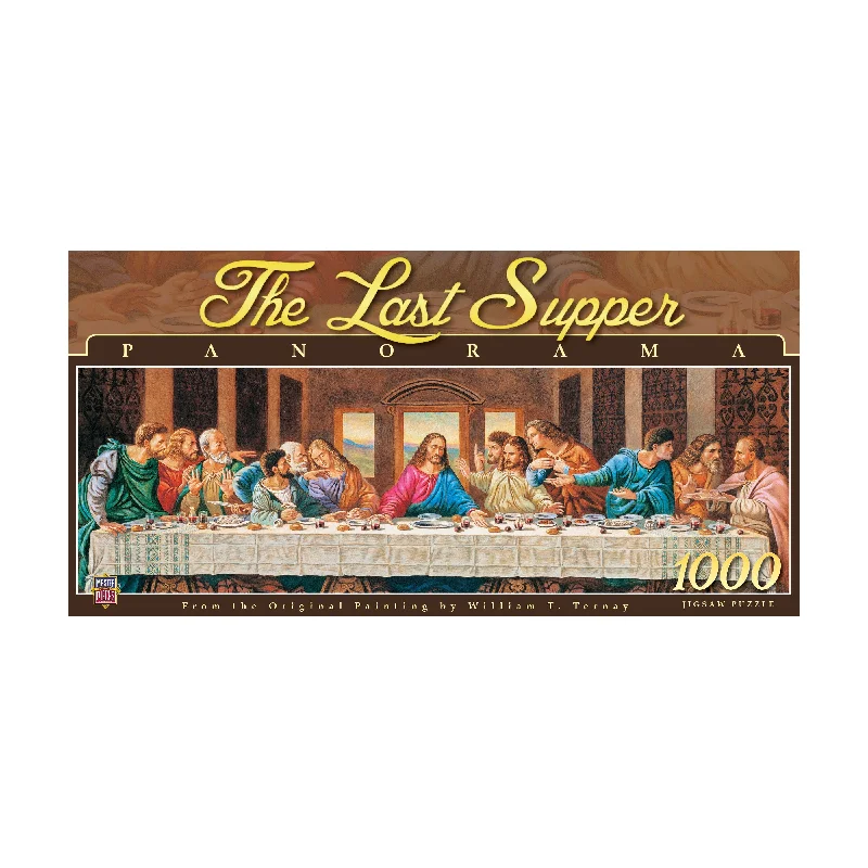 The Last Supper Panorama Puzzle: 1000 Pcs