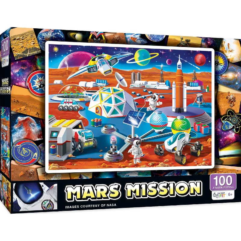 NASA - Mars Mission - 100 Piece Puzzle