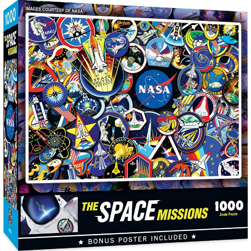 NASA - The Space Missions - 1000 Piece Puzzle