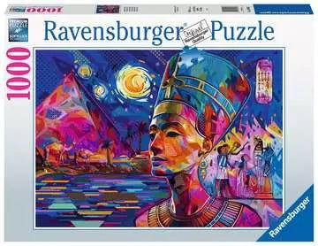 NEFERTITI ON THE NILE PUZZLE 1000 PC