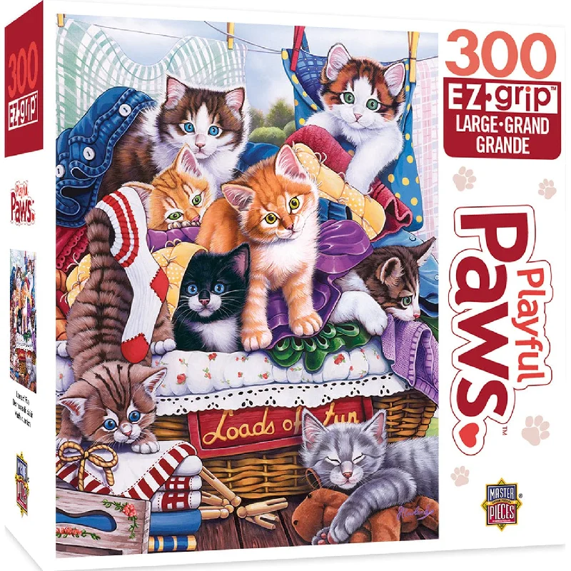 Playful Paws - Loads of Fun - 300 Piece EzGrip Puzzle