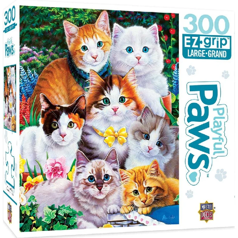 Playful Paws - Puuurfectly Adorable - 300 Piece EzGrip Puzzle