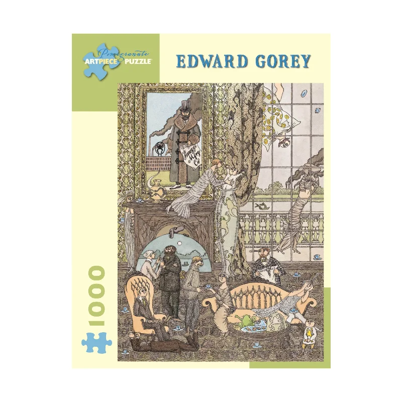 Edward Gorey - Frawgge Manufacturing Co. Puzzle: 1000 Pcs