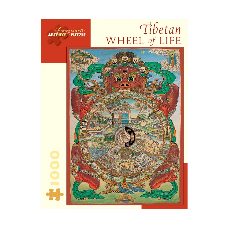 Tibetan Wheel of Life Puzzle: 1000 Pcs