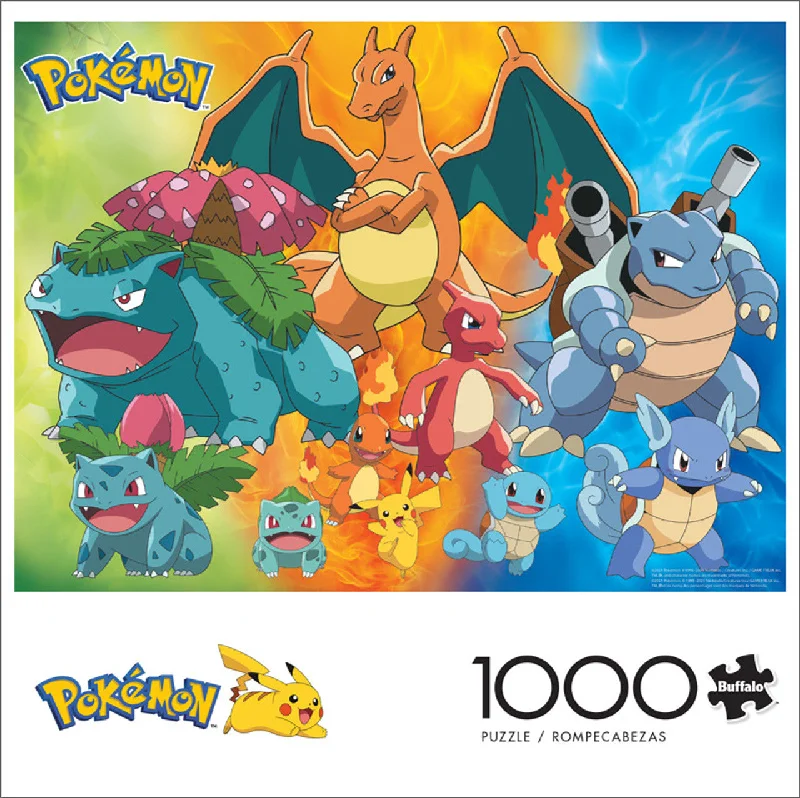 Pokémon: Kanto Region Evolutions - 1000 Piece Puzzle