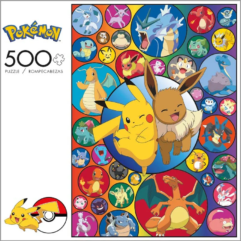 Pokémon Pikachu & Eevee Series 3 - 500 Piece Puzzle