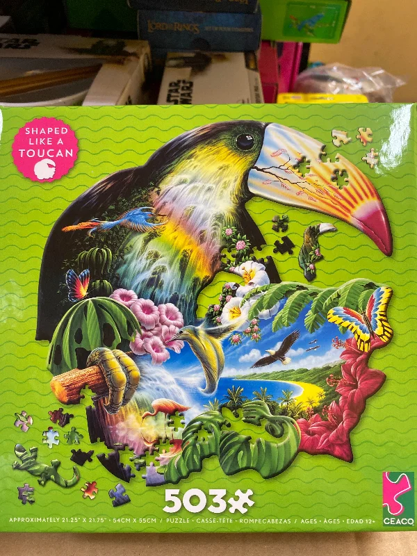 PUZZLE SHAPES 503PC TOUCAN