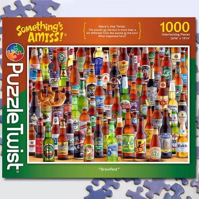 Puzzle Twist - Brewfest - 1,000 Piece Puzzle