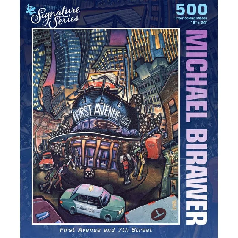 Puzzle Twist - First Avenue - 500 Piece Puzzle