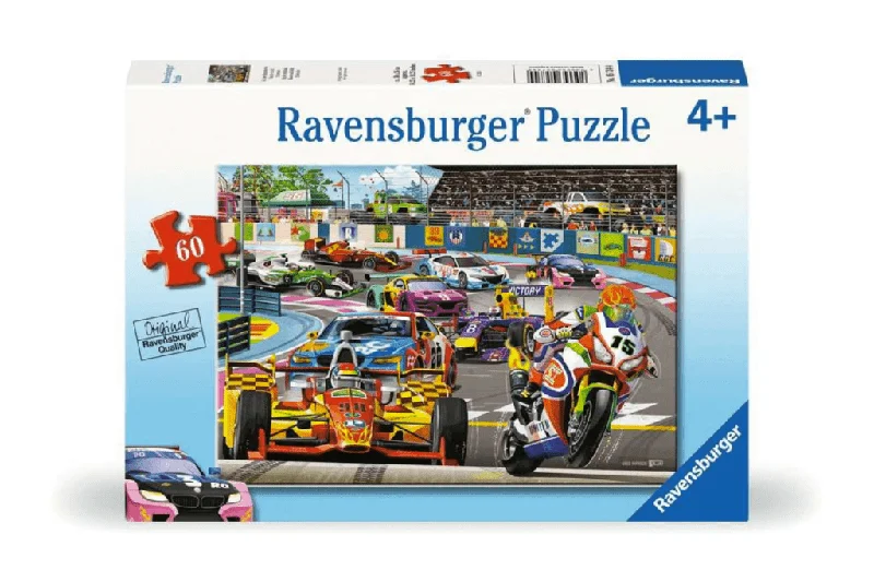 Racetrack Rally - 60pc Puzzle