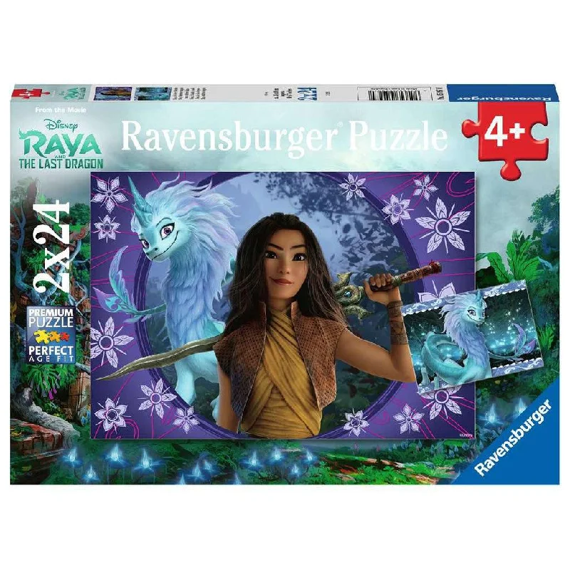 Raya And The Last Dragon - 2x24 Piece Puzzle