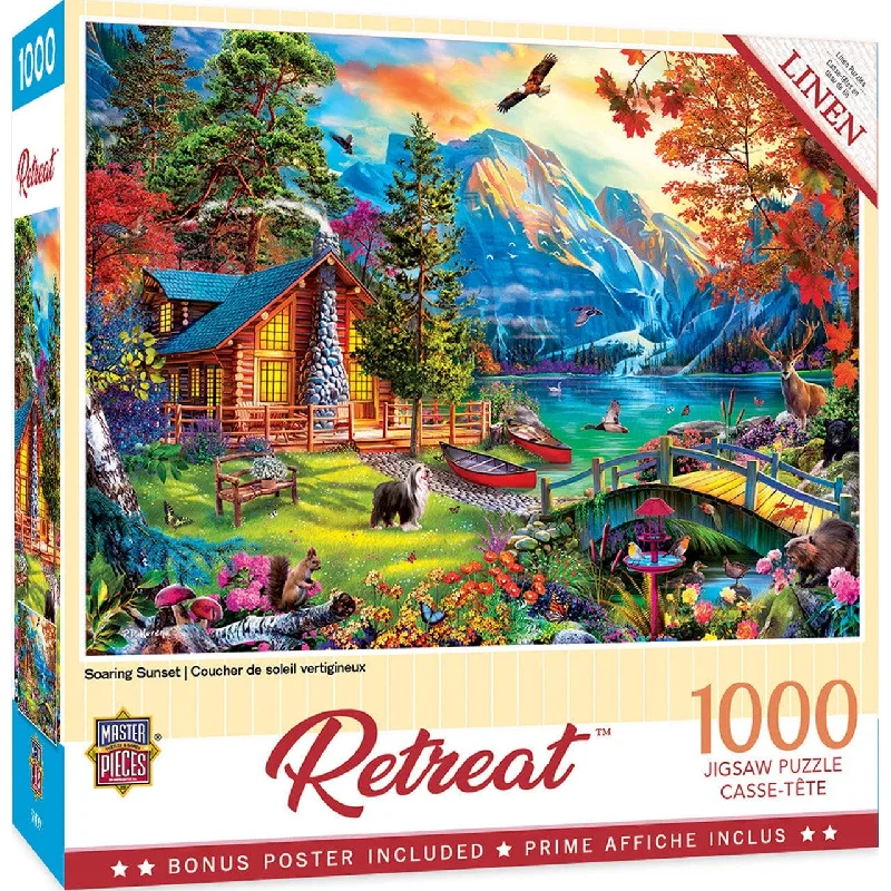 Retreat - Soaring Sunset - 1000 Piece Puzzle