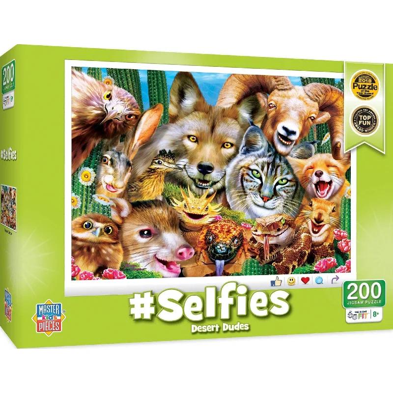 Selfies - Desert Dudes Puzzle - 200 Piece Puzzle