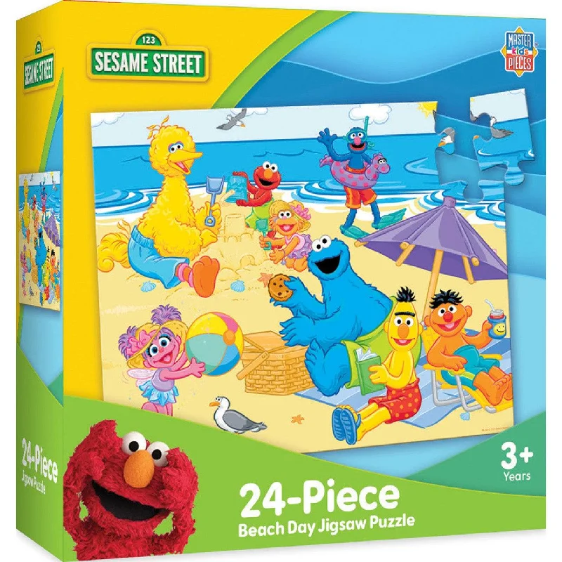 Sesame Street - Beach Day - 24pc Puzzle