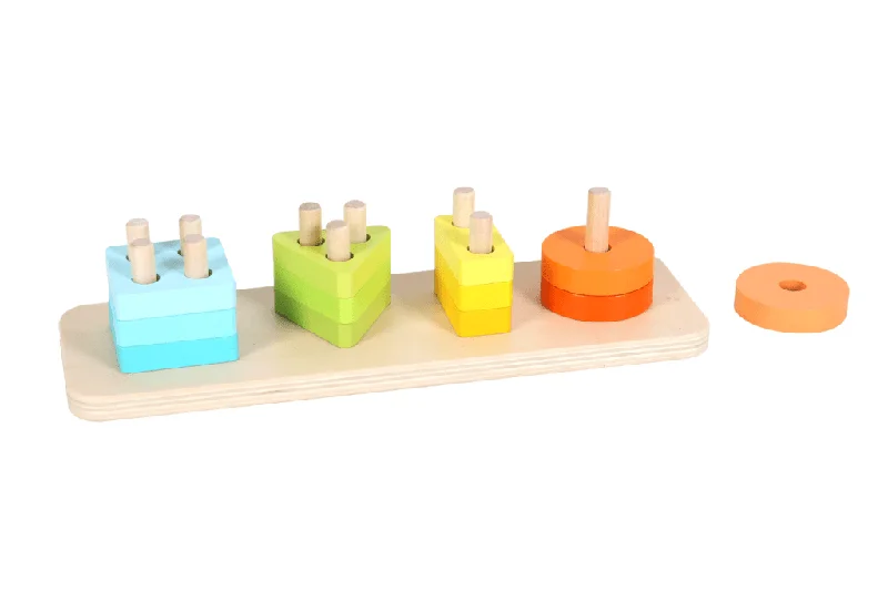 Sort & Stack Peg Puzzle