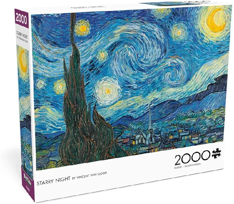 Starry Night by Vincent Van Gogh - 2000 Piece Puzzle