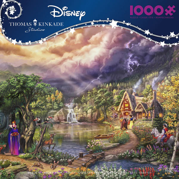 Thomas Kinkade Disney - Evil Queen- 1000 Piece Puzzle