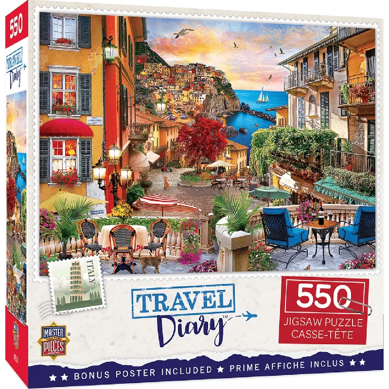 Travel Diary - Italian Afternoon - 550 Piece Puzzle