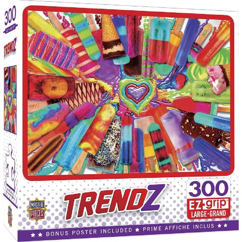 Trendz - Cool Treats - 300 Piece EzGrip Puzzle