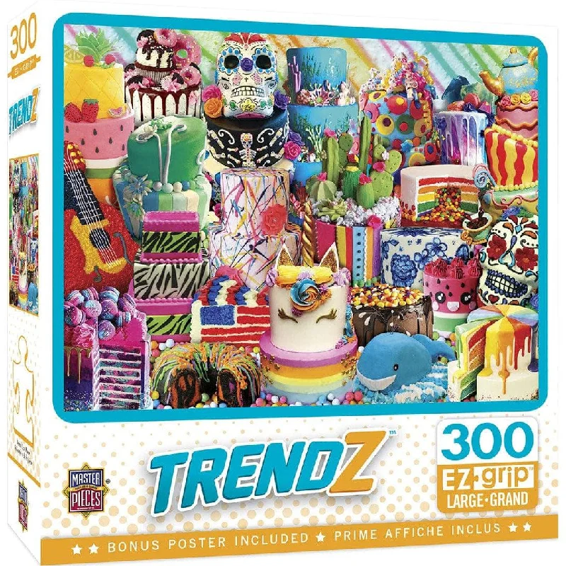 Trendz - Fancy Cakes - 300 Piece EZGrip Puzzle