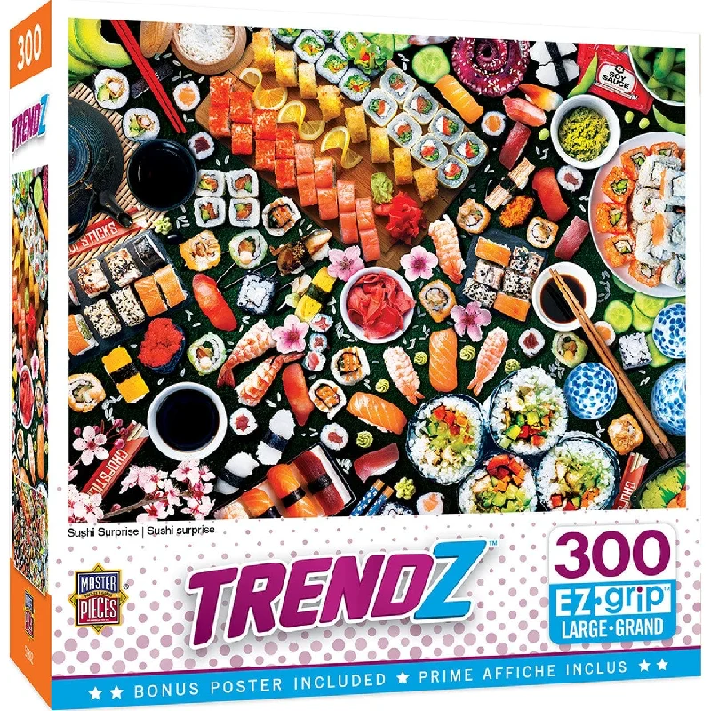 Trendz - Sushi Surprise - 300 Piece EzGrip Puzzle