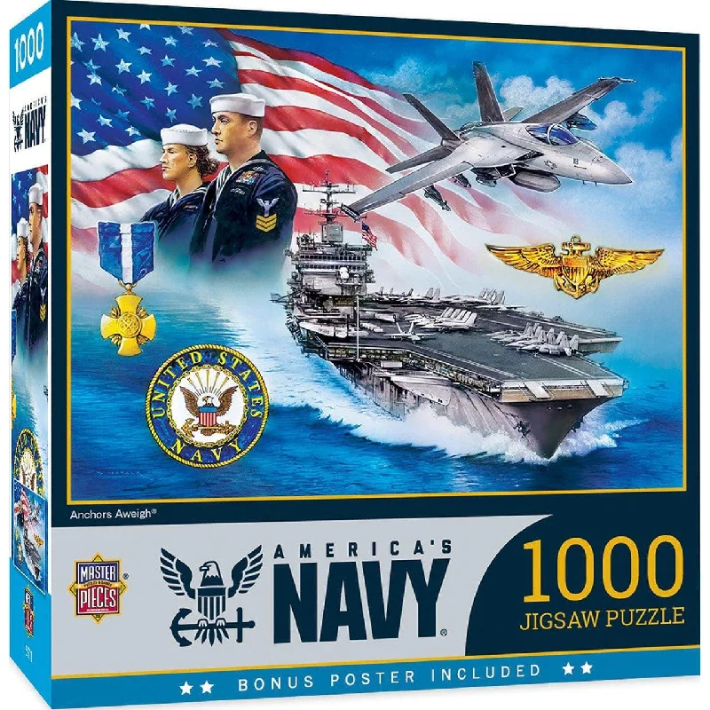 U.S. Navy - Anchors Aweigh - 1000 Piece Puzzle