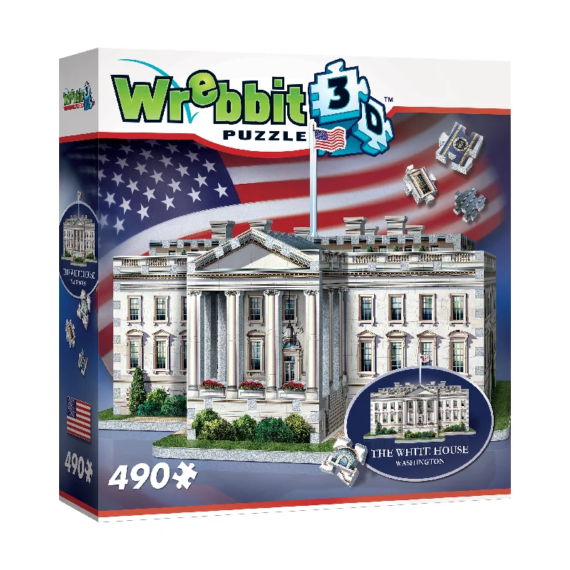 The White House 3D Puzzle: 490 Pcs