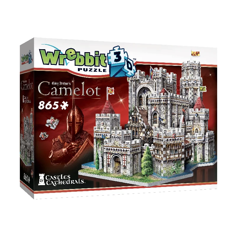 Castles & Cathedrals - King Arthur's Camelot 3D Puzzle: 865 Pcs